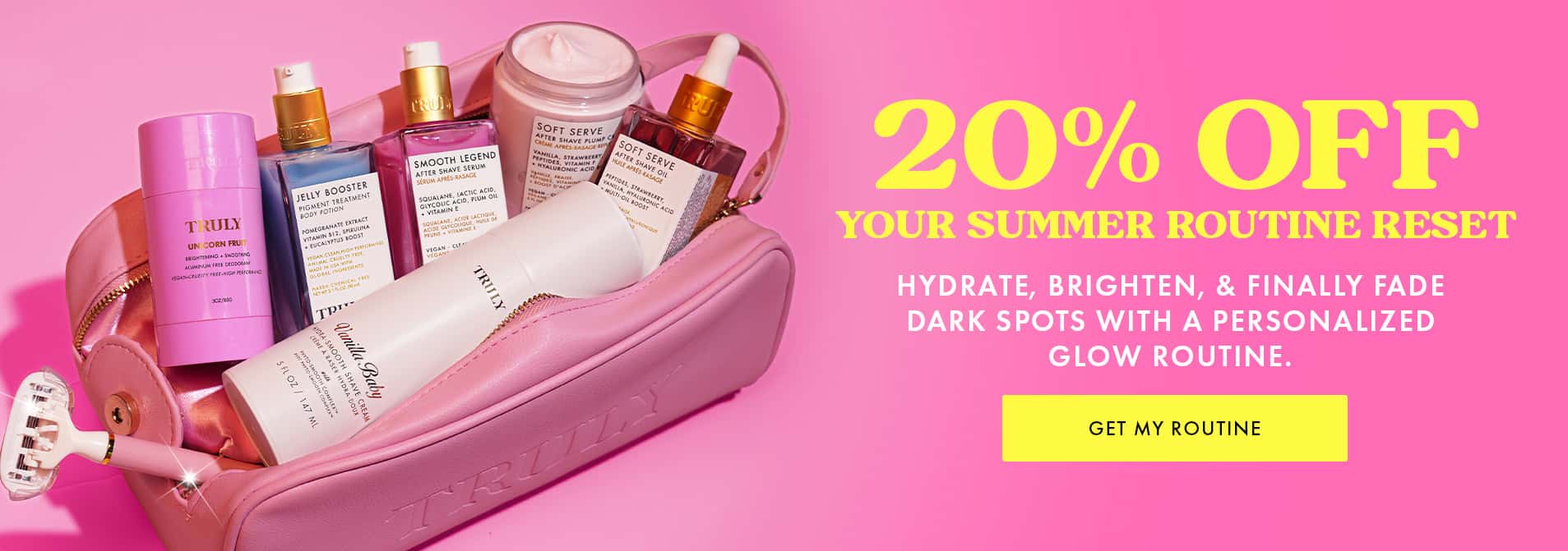 Truly promotional banner